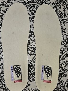 Vans Cream PopCush Removable Insoles